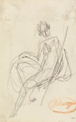Study of a Seated Woman